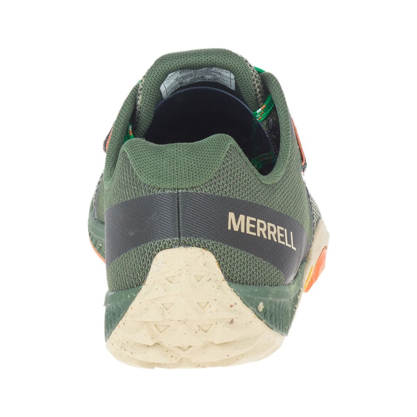 Chaussure Trail Merrell Glove 6 Eco Vert Olive Homme | A.V.EHIY